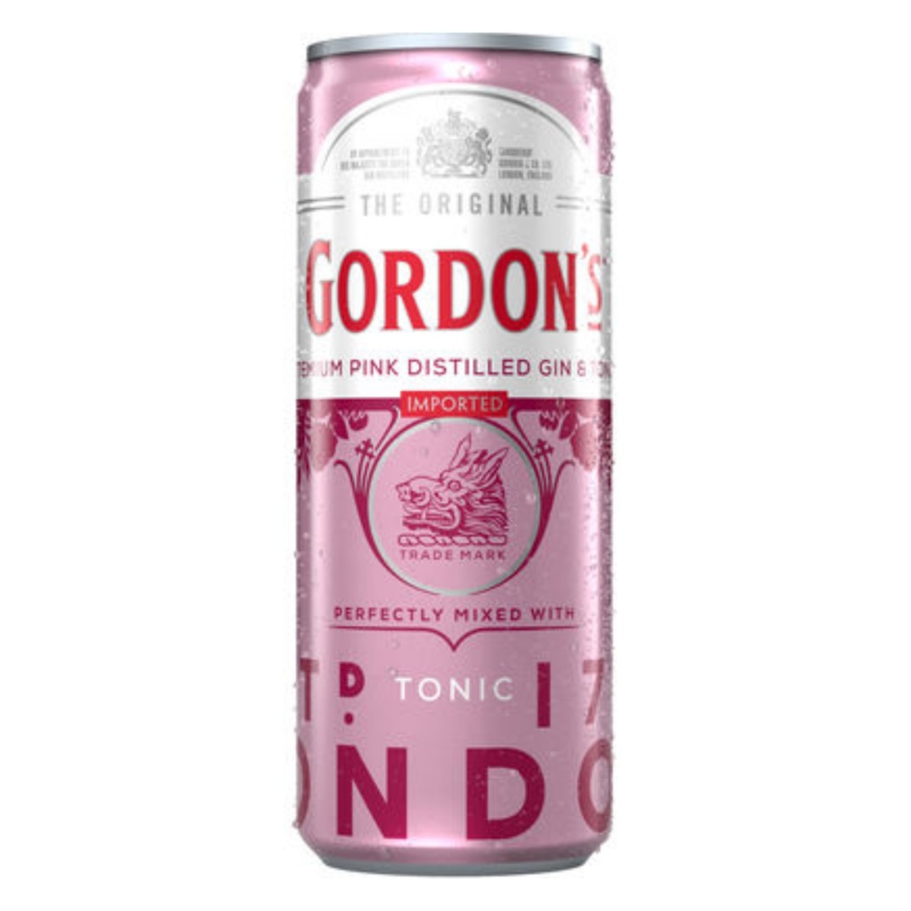 Gordon Gin Pink can 25cl (UVC:12/Pal:192)