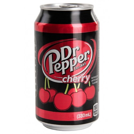 Dr Pepper Cherry can 33cl (UVC:24/Pal:108)