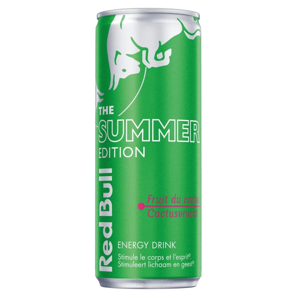 Red Bull Summer Edition Vert Cactus Can 25cl (UVC:24/Pal:120)