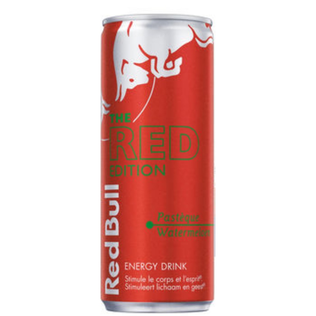 Red Bull Red Edition Pastèque Can 25cl (UVC:24/Pal:120)