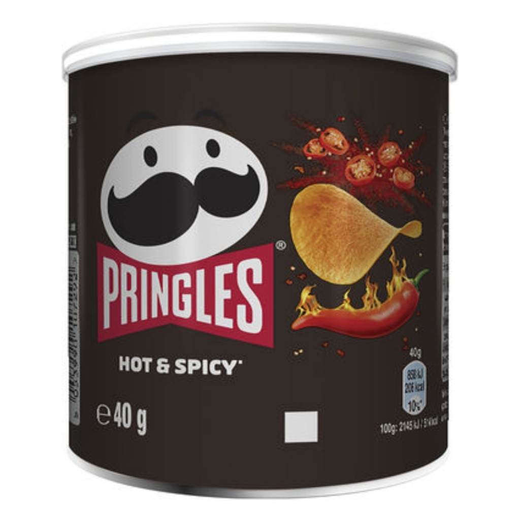 Pringles Hot & Spicy 40gr (UVC:12/Pal:288)