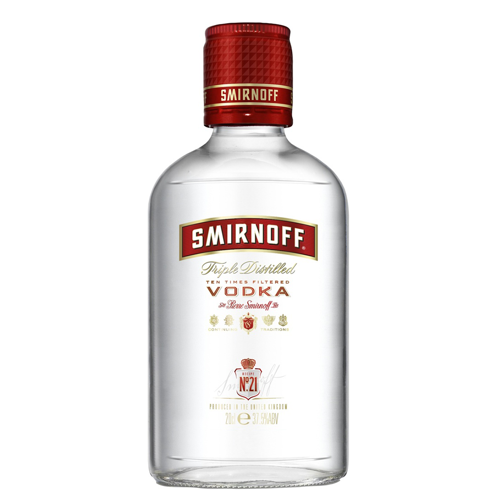 Smirnoff Vodka 37,5° 20cl (UVC:6)