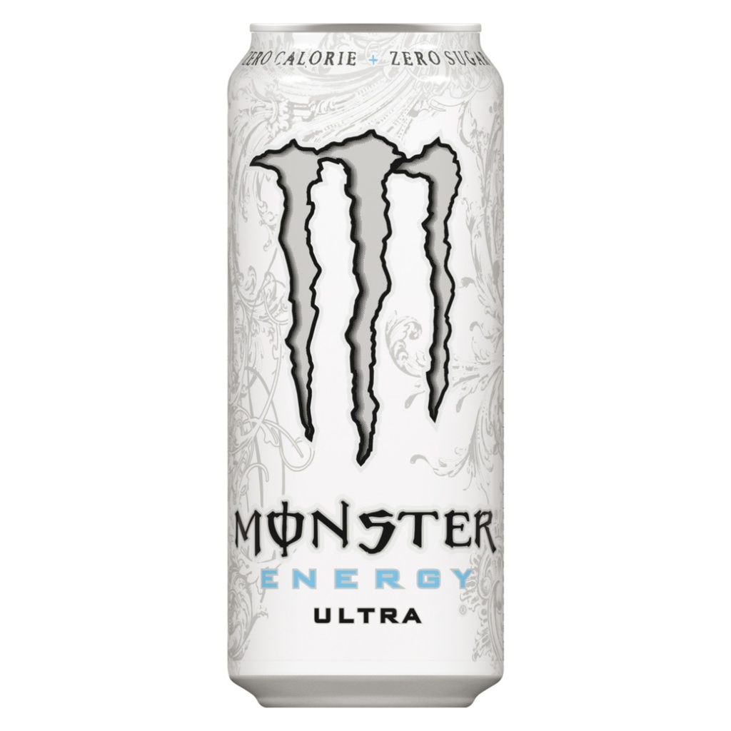 Monster Ultra White Can 50cl (UVC:24/Pal:80)