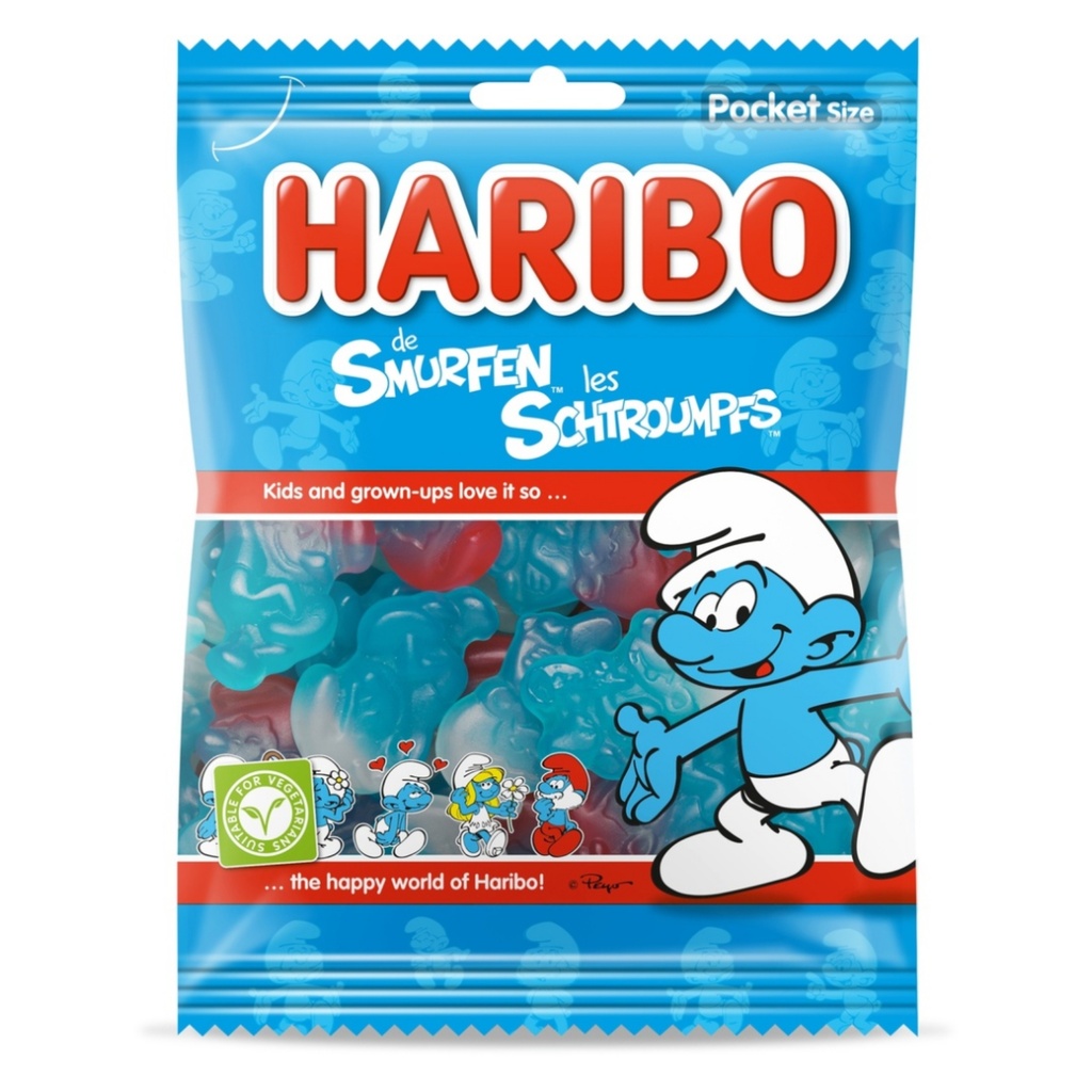 Haribo Schtroumpfs 75gr (UVC:28)