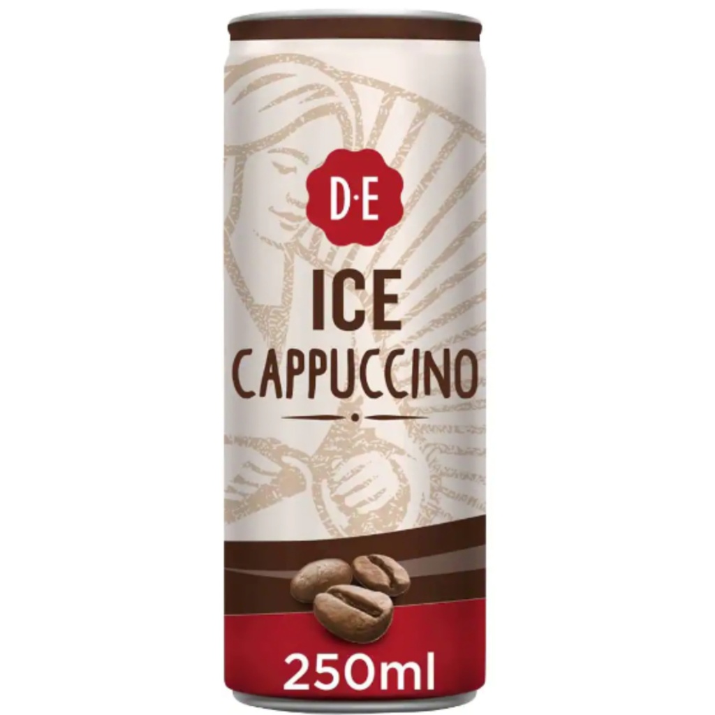 DE Ice Coffee Cappucino Can 25cl (UVC:12/Pal:240)