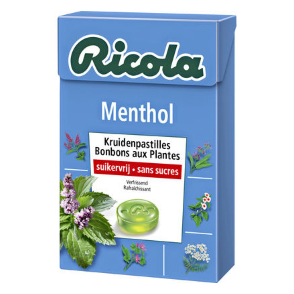 Ricola Menthol 50gr (UVC:20)