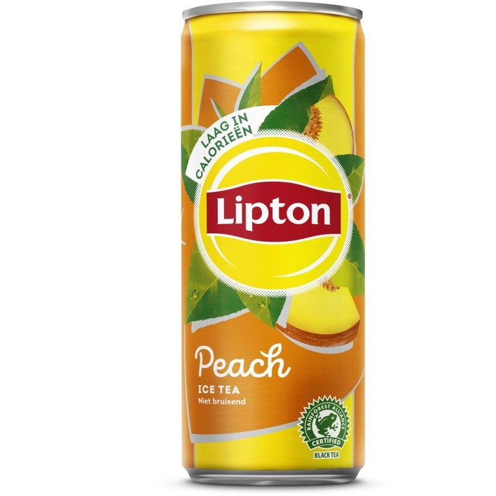 Lipton Ice Tea Pêche Sleek can 33cl (UVC:24/Pal:130)