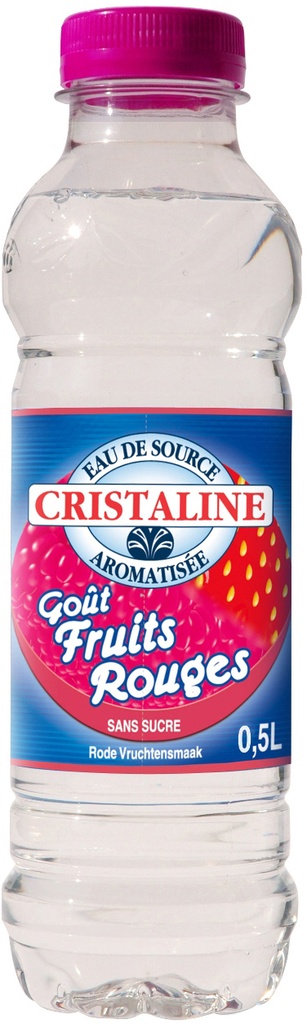 Cristaline Eau Aromatisée Fruits Rouges 50cl (UVC:24)