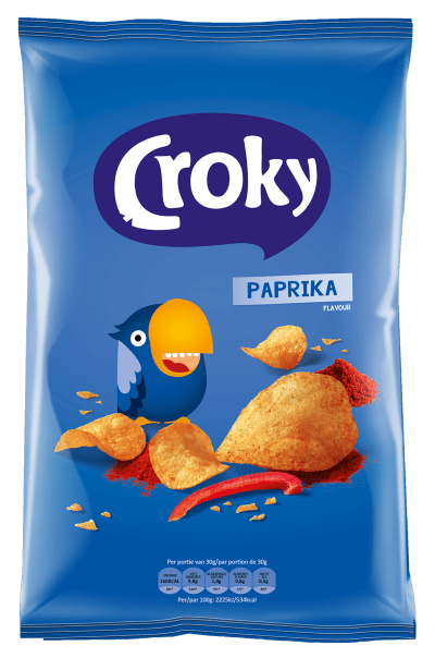 Croky Chips Paprika 40gr (UVC:20)