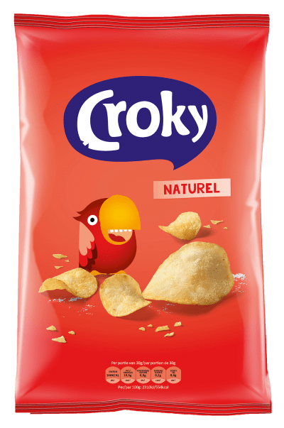 Croky Chips Naturel 40gr (UVC:20)