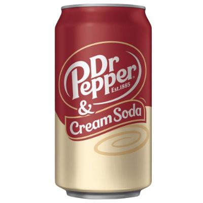 Dr.Pepper Cream Soda Can 33 cl (UVC:12/Pal:)