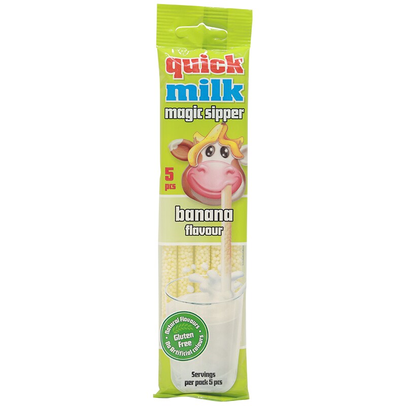 Quick Milk Magic Sipper Banana 30gr (UVC:20)