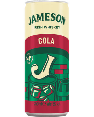 Jameson & Cola Can 25cl (UVC:12/Pal:320)