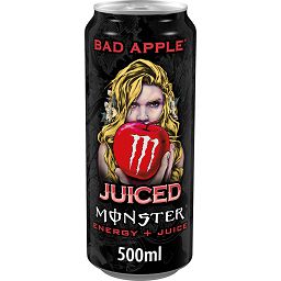 Monster Juice Bad Apple Can 50cl (UVc:24/Pal:120)