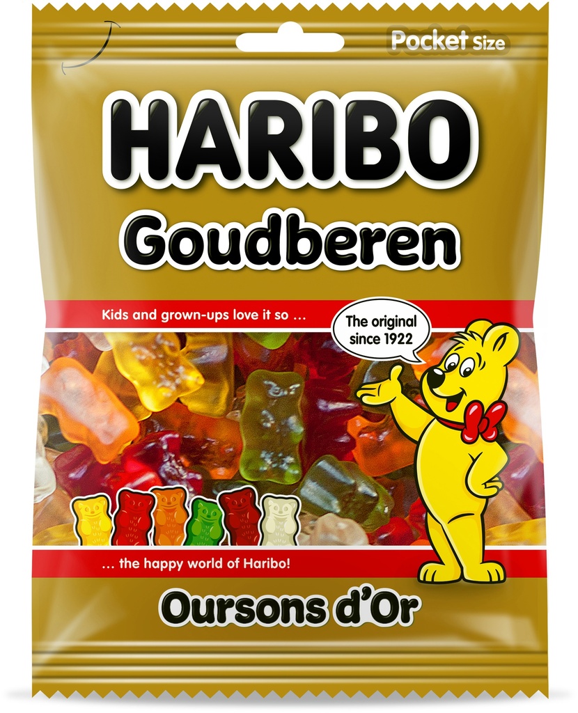 Haribo Oursons d'Or 75gr (UVC:28)