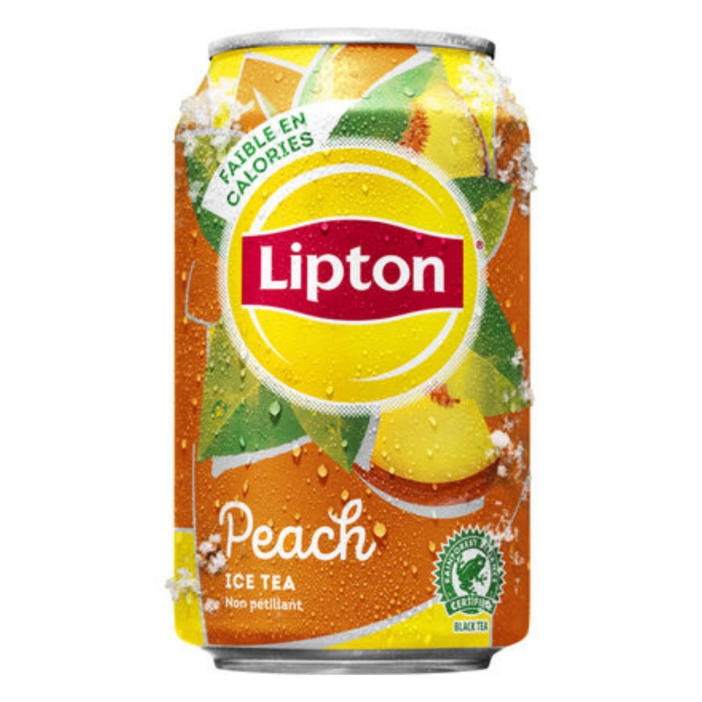 Lipton Ice Tea Pêche Can 33cl (UVC:24/Pal:120)