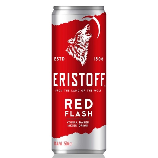 Eristoff Flash Can 25cl (UVC:24/Pal:120)