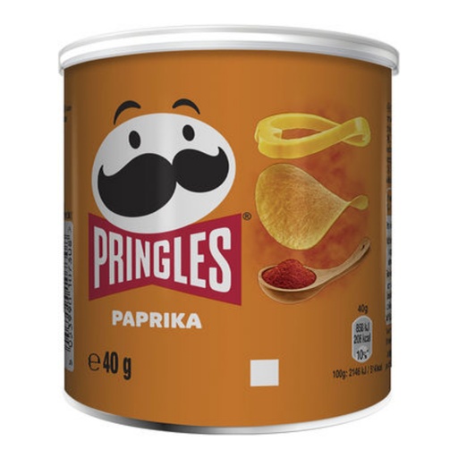 Pringles Paprika 40gr (UVC:12/Pal:288)