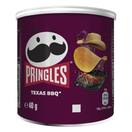 Pringles Texas BBQ 40gr (UVC:12/Pal:288)