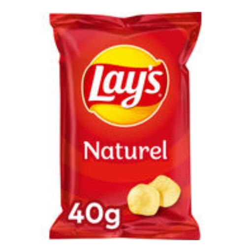 Lay's Naturel 40gr (UVC:20/Pal:80)