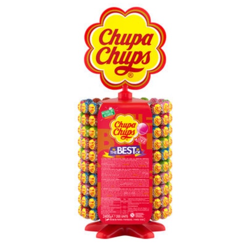 Chupa Chups Wheel Display 200pc