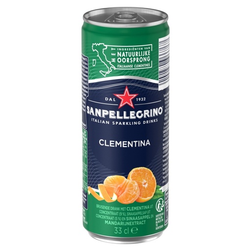 San Pellegrino Clementina can 33cl (UVC:24)