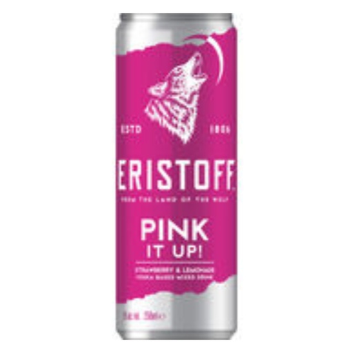 Eristoff Pink can 25cl (UVC:12)