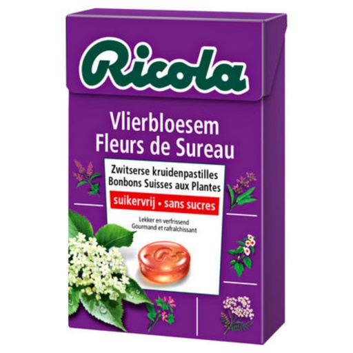 Ricola Elderflower 50gr (UVC:20)