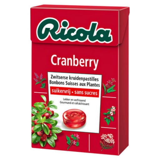 Ricola Cranberry 50gr (UVC:20)