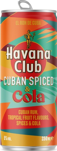 Havana & Cola can 25cl (UVC:12/Pal:320)