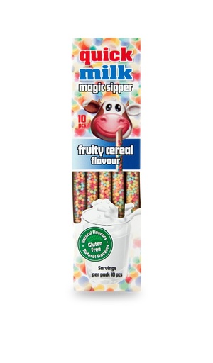 Quick Milk Magic Sipper Fruity cereal 30gr (UVC:20)