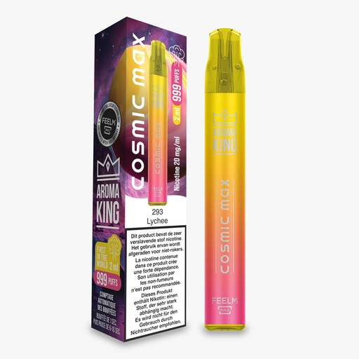 Aroma King Jetable Cosmic Lychee 20mg/999Puffs (UVC:10)